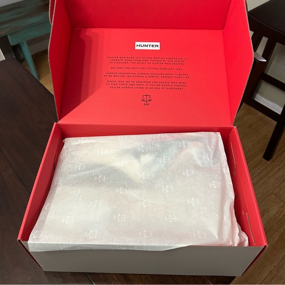 HUNTER • NEW IN BOX Unisex In and Out Bloom Algae Marble Foam Clogs - Picture 9 of 10